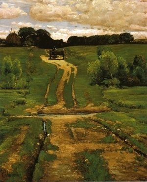 Frederick Childe Hassam - A Back Road