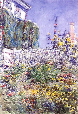 Frederick Childe Hassam - Dexter's Garden