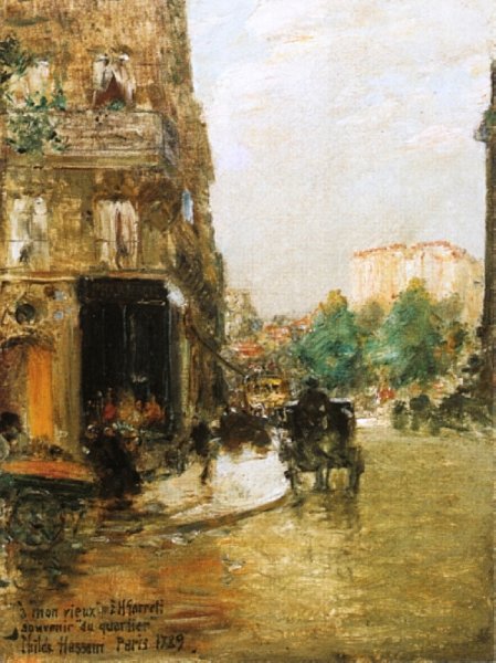 Paris Street Scene I