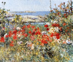 Celia thaxter's Garden, Isles of Shoals, Maine