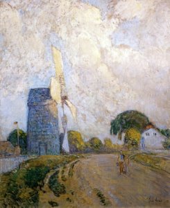 Windmill at Sundown, East Hampton