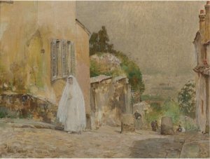 Spring Morning, Rue Mt. Cenis Montmartre