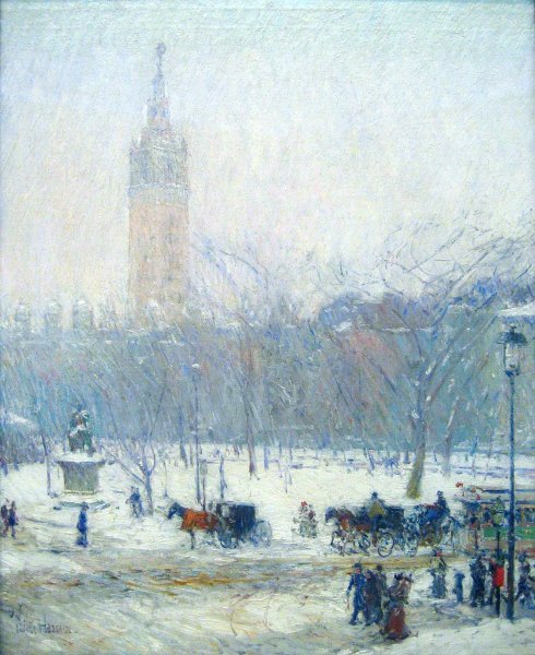 Madison Square - Snowstorm